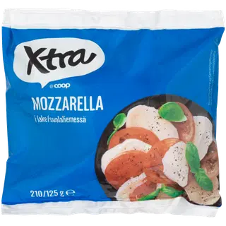 Xtra Mozzarella, 125 g