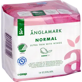 Änglamark hügieeniside Normal Ultra Thin 14tk