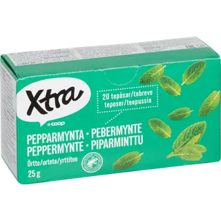 X-TRA piparmünditee 20 x 1,25 g