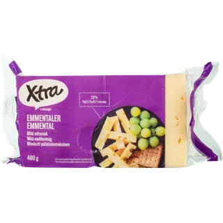 Xtra emmentali juust, 400 g