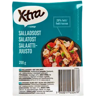 Xtra salatijuust, 200 g