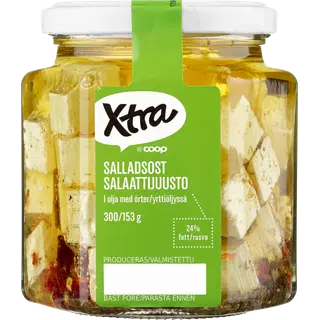 Xtra salatijuust õlis, 300 g