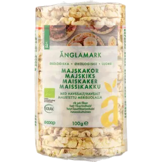 Änglamark meresoolaga maitsestatud mahemaisivahvlid 100 g