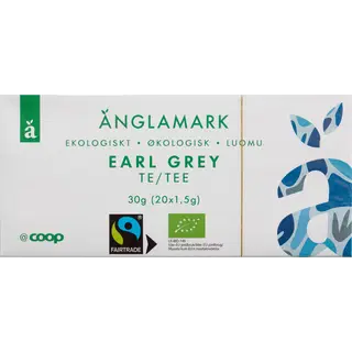 Änglamark Earl Grey orgaaniline tee 20x1,5g