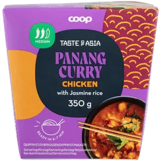 Coop Panang karrikana jasmiiniriisiga 350 g