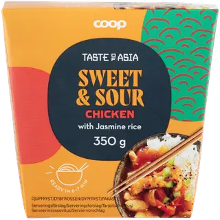 Coop Magus-Hapu kana jasmiiniriisiga 350 g