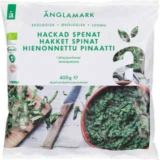 Änglamark Peenestatud Mahe Spinat 400 g