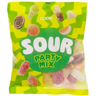 Coop Party Mix hapu kommisegu 250g