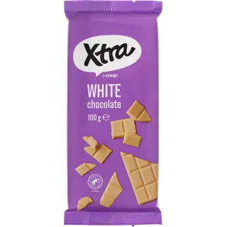 X-tra krõbe valge šokolaad 100 g