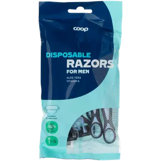 Coop ühekordsed raseerijad 3-tera 5tk