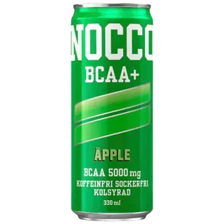 NOCCO BCAA+ õunamaitseline kofeiinivaba karboniseeritud energiajook 330 ml