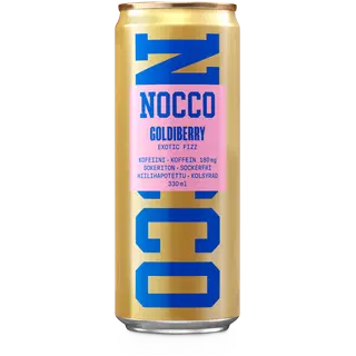 NOCCO BCAA Goldiberry suhkruvaba energiajook 330 ml