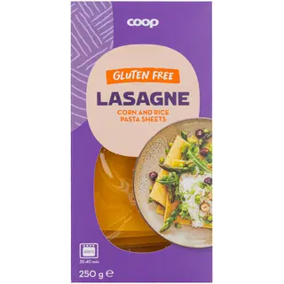 Coop lasanjeplaadid gluteenivaba 250g