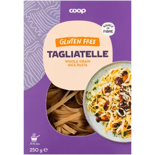Coop tagliatelle täisterariisi pasta 250 g