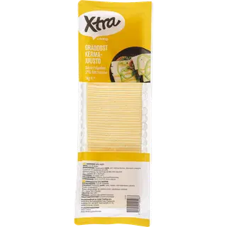 Xtra koorejuust, viilutatud, 1 kg