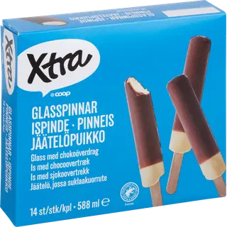 Xtra Vanilli Pulgajäätis 14 x 42 ml