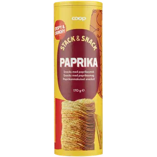 COOP KARTULILAASTUD PAPRIKA TUUBIS 170G