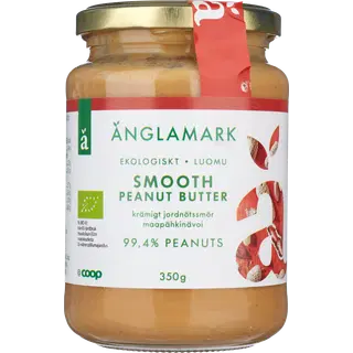 Änglamark orgaaniline kreemjas maapähklivõi 350g mahe