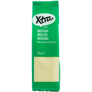 Xtra kuivatatud jahvatatud ingver 70g