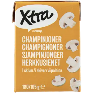 Xtra šampinjonid soolvees 180/105g