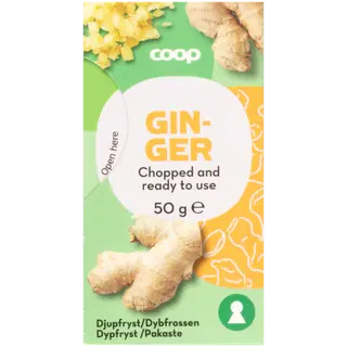Coop Külmutatud hakitud Ingver 50 g