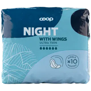 Coop õhuke hügieeniside night 10tk