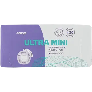 Coop Ultra Mini inkontinents 28tk
