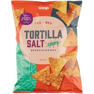 Coop soolaga maisikrõpsud 150g