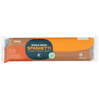 Coop täisteraspagetti 500g