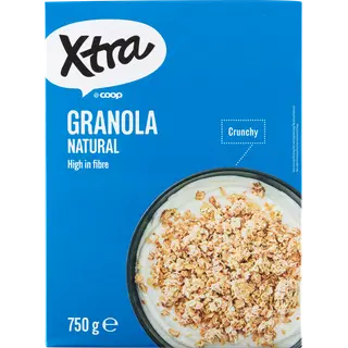 Xtra granola natural kookosega 750g