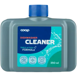 Nõudepesumasina puhastusvahend Coop 250ml