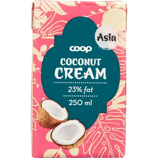 Coop kookoskreem 22-24% 250ml