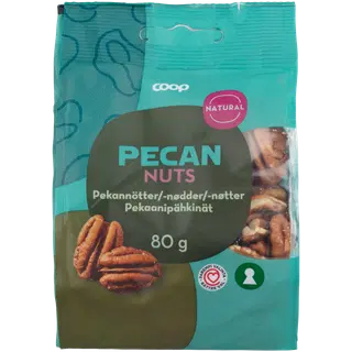 Coop Pecans natural 80g