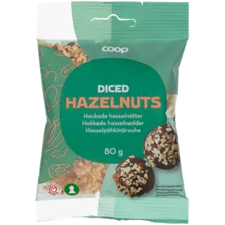 Coop purustatud röstitud sarapuupähklid 80g