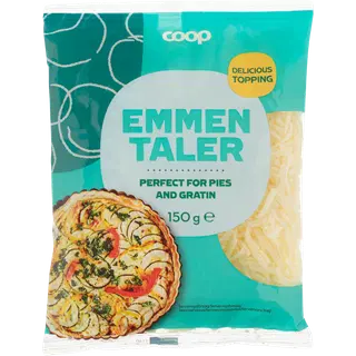Coop emmentali juust riivitud 150g