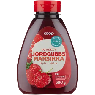 Coop maasikamoos 380g