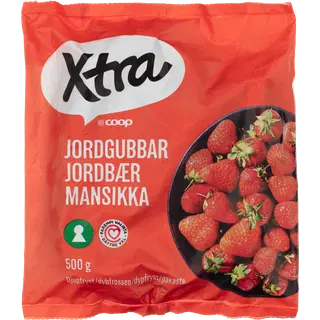 Xtra Maasikad sügavkülmutatud 500 g