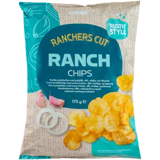 Coop kartulikrõpsud ranch 175g