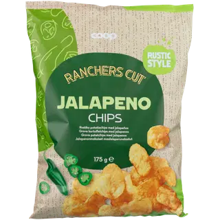 Coop kartulilaastud jalapenoga 175g