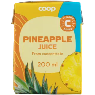 COOP ananassi täismahl 0,2L