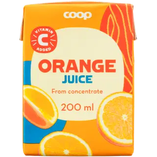 COOP apelsini täismahl 0,2L