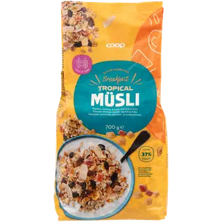 Coop tropical müsli 700g