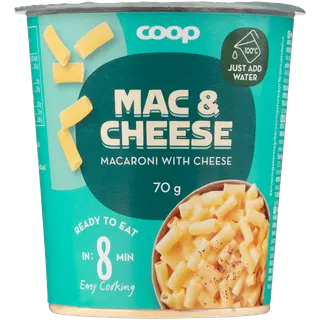 Coop makaronid juustuga 70 g