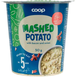 Coop kartulipüree peekoni ja sibulaga 50 g