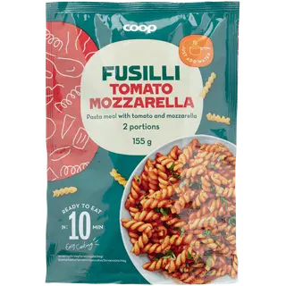 Coop pastaroog tomati ja mozzarellaga 155g
