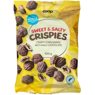 Coop krõbedad šokolaadisnäkid kotis 100g