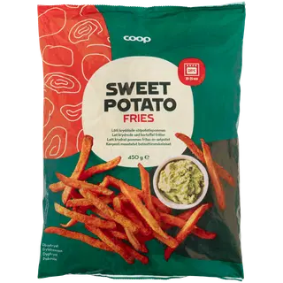 Coop Kergelt Maitsestatud Bataadifriikartulid 450 g