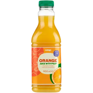 Coop apelsinimahl viljalihaga 900ml
