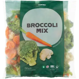 Coop Brokoli lillkapsas porgand 750 g