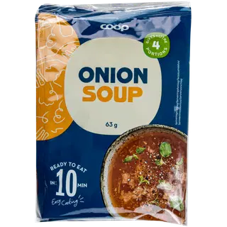 Coop sibulasupp, 3-pakk 189 g